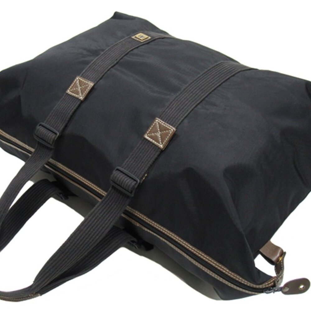 Dunhill Boston bag Black brown Women Authentic secondhand